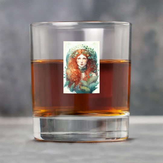 druid red hair spring forest elf nature fairy Rock Glasses