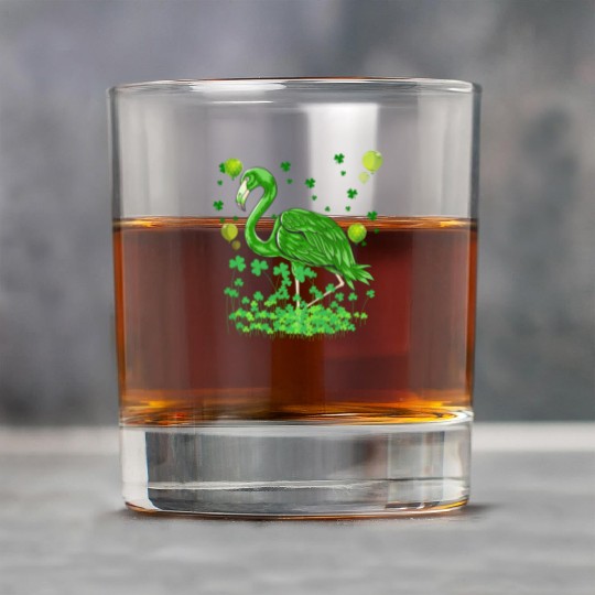 Flamingo Lovers Green Saint Patrick Rock Glasses