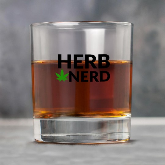 HERB NERD Rock Glasses
