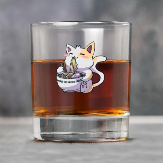 Ramen Cat Kawaii Anime Japanese Kawaii Neko Rock Glasses