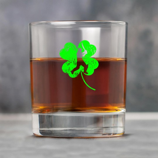 Cricket St. Patrick's day shamrock Rock Glasses