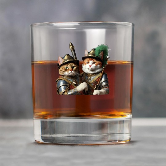 Conquistador Kitties Rock Glasses