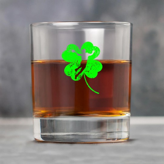 Handball St. Patrick's day shamrock Rock Glasses