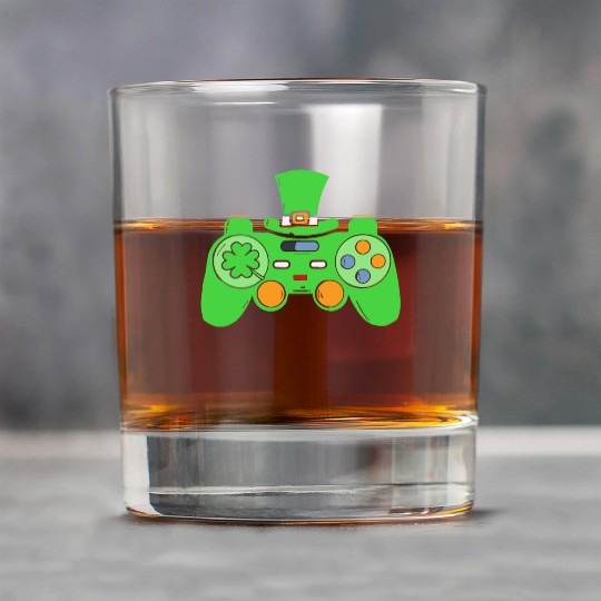 Video Game Gaming St Patricks Day Gamer Rock Glasses