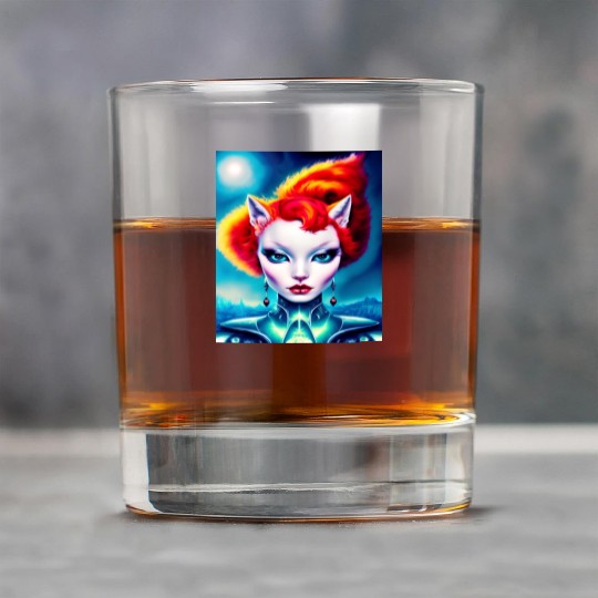 "Alien Cat Woman" Rock Glasses