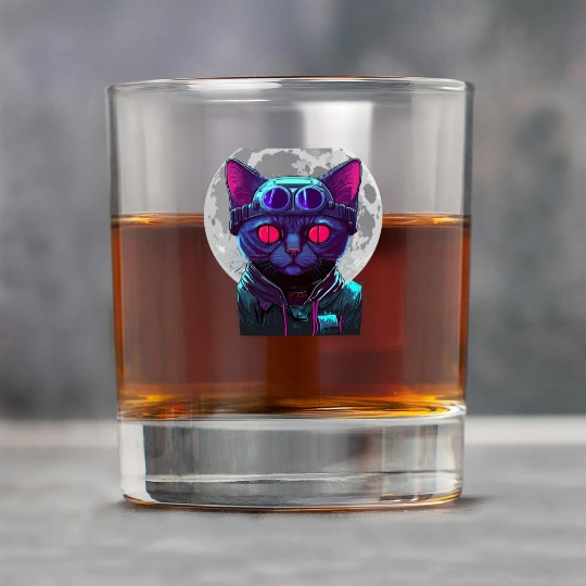 SPACE CAT 1 Rock Glasses