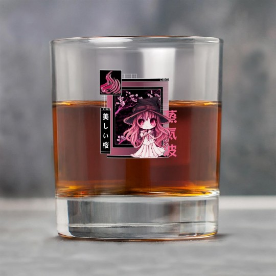 Witch Chibi Japanese Vaporwave Aesthetic Pastel Go Rock Glasses