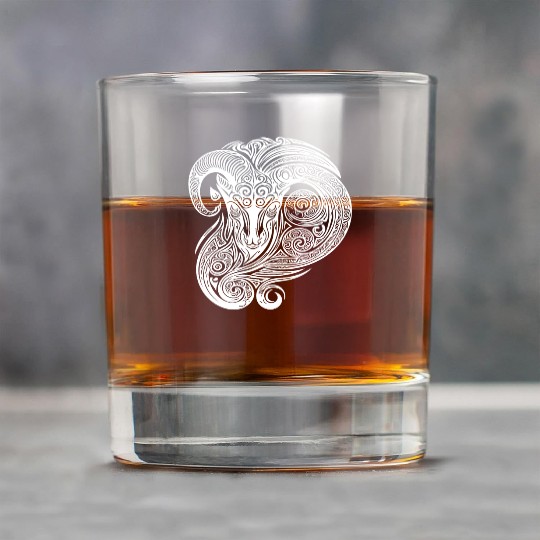 Elegant Capricorn Vintage T Tattoo Rock Glasses