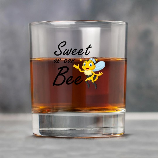 Sweet As Can Bee Sweet baby, Cute honey bee Rock Glasses