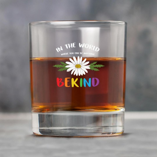 Be Anything Be Kind Pride Rock Glasses