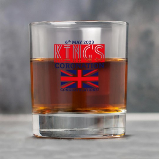 King’s Coronation, 6th May 2023 Congratulations, R Rock Glasses