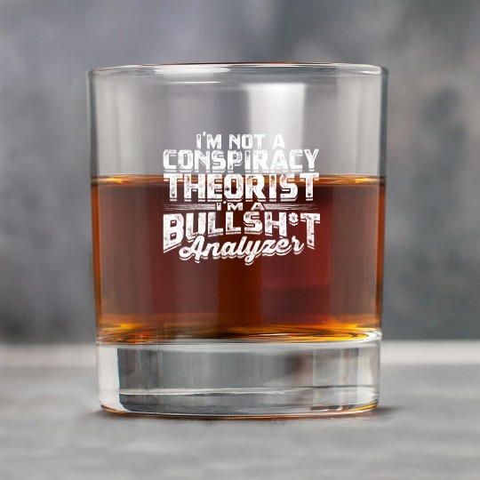 Conspiracy Theorist Theory Science Fiction Rock Glasses