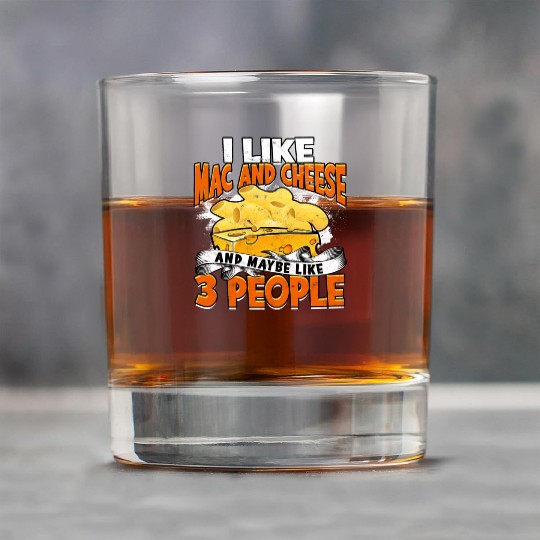 Mac N' Cheese Taster Pasta Food Macaroni Rock Glasses