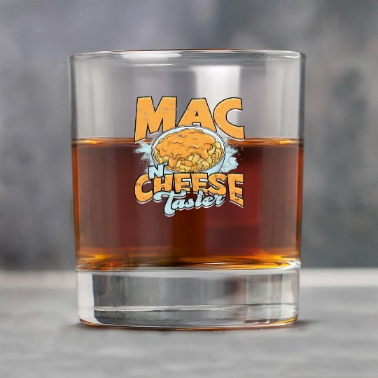Mac N' Cheese Taster Pasta Food Macaroni Rock Glasses