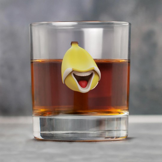 Funny banana laughs Rock Glasses