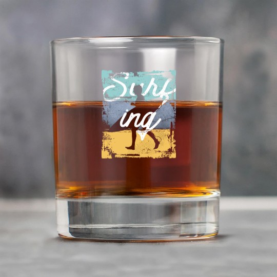 Vintage Surfing Extreme Sport Rock Glasses