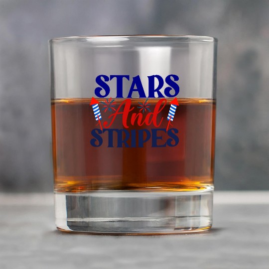 Stars And Stripes Rock Glasses