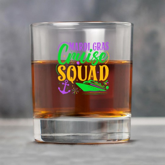 Mardi Gras Family Cruise Squad Vacation Matching F Rock Glasses