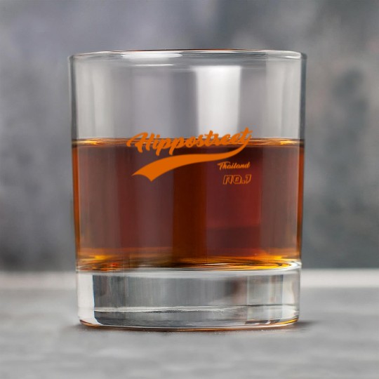 Brand Hippo Street, Thailand has temples, large pi Rock Glasses