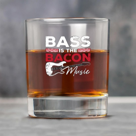 Bass Guitar Bass Is The Bacon Music Guitar Player Rock Glasses