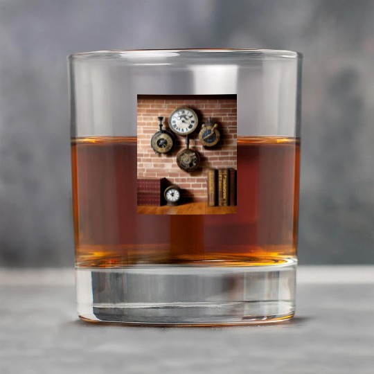 Ai art steampumk clocks Rock Glasses