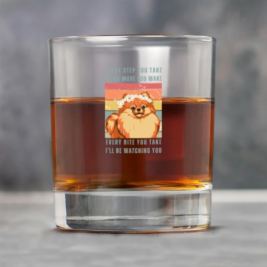 Every Bite You Take - Pomeranian Rock Glasses