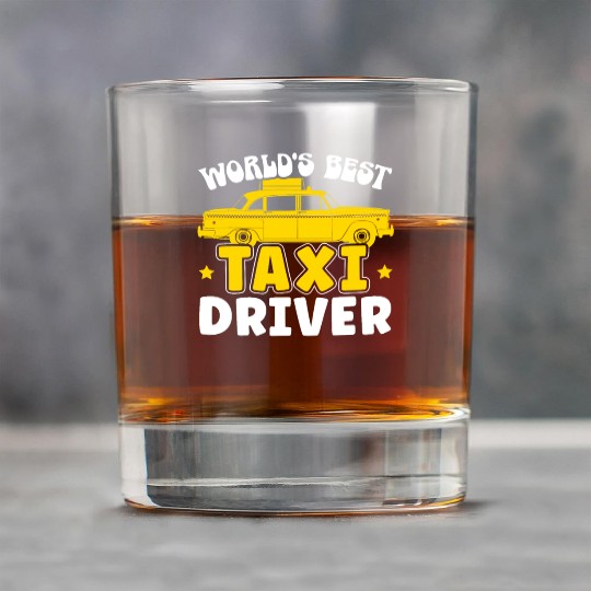 World's Best Taxi Driver Taxicab Cab Driver Cabbie Rock Glasses