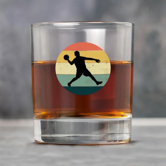 Dodgeball Player Coach Team Sports Vintage Retro Rock Glasses
