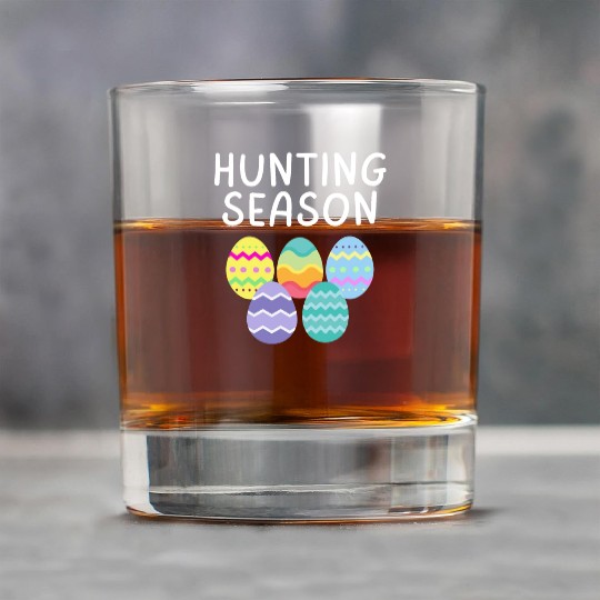 Hunting Season Eggs Funny Easter Day 2023 Egg Hunt Rock Glasses