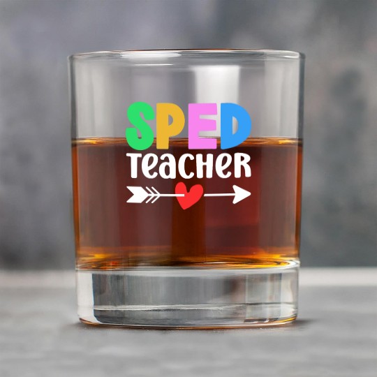 Sped Teacher Special Education Cute Awareness Rock Glasses