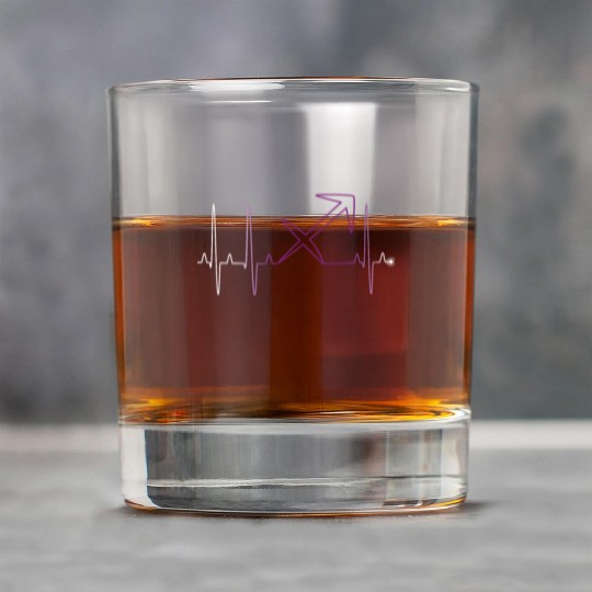 Sagittarius Heartbeat Rock Glasses