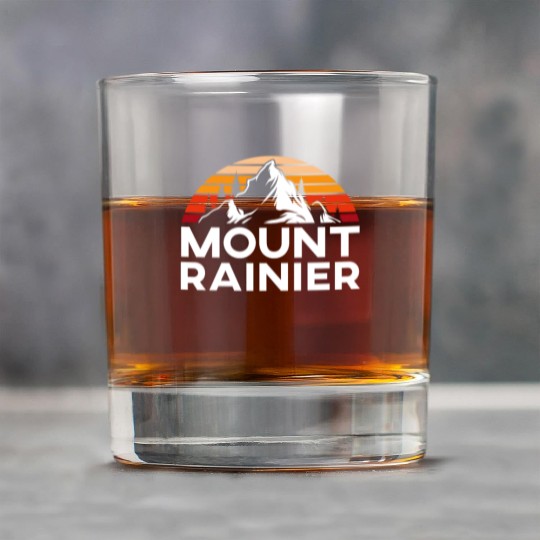 Mount Rainier Mountaineer Summit Sport Hiking Rock Glasses