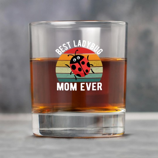 Best Ladybug Mom Ever I Ladybug Rock Glasses