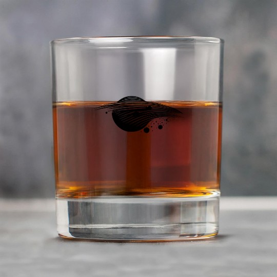 Black Hole Gravity And Event Horizon Rock Glasses