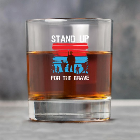 Soldier stand up for brave military army veteran Rock Glasses