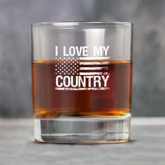 Soldier i love my country military army veteran Rock Glasses