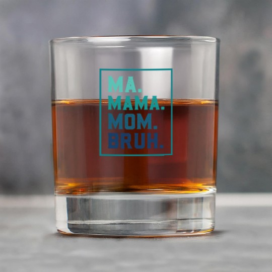 Ma Mama Mom Bruh Mothers/Funny Vintage Mommy/Happy Rock Glasses