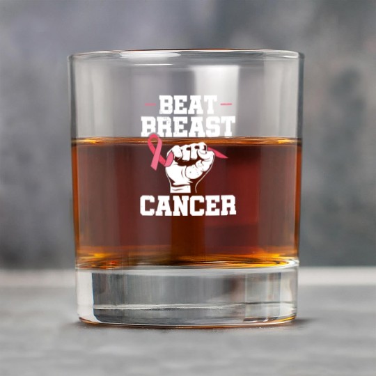 Beat Breast Cancer Advocacy Breast Cancer Rock Glasses