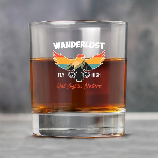 Wanderlust Mountaineer Hiking Mountain love Rock Glasses