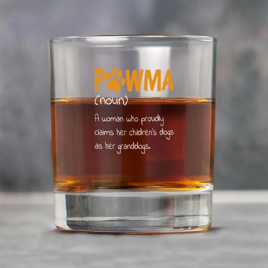 Pawma Definition Dog Lover Grandma Rock Glasses