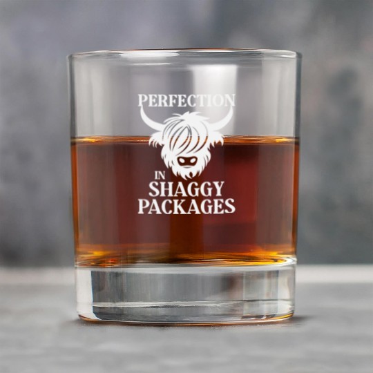 Perfection In Shaggy Packages Highland Cow Rock Glasses