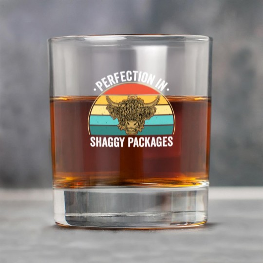 Perfection In Shaggy Packages Highland Cow Rock Glasses