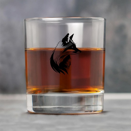 Pretty Forest Fox Nature Portrait Rock Glasses