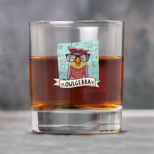 Owlgebra Owl Nerd Math Teacher Rock Glasses