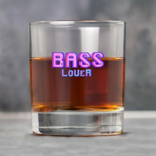 Bass lover Rock Glasses