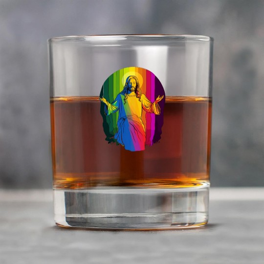 Rainbow Jesus: Embrace Love, Faith, and LGBTQ Rock Glasses
