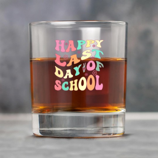 Groovy Happy Last Day of School Teacher Student Rock Glasses