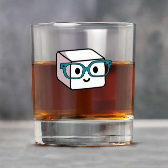 Sugar Sugar Cube Nerd Glasses Rock Glasses