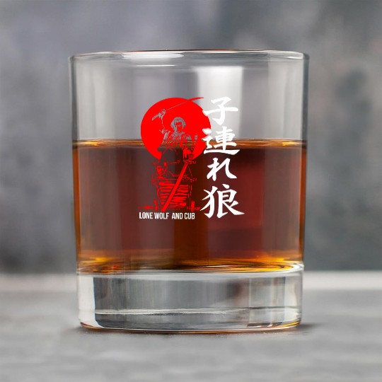 Lonewolf and Cub Shogun Assassin Samurai Classic Rock Glasses