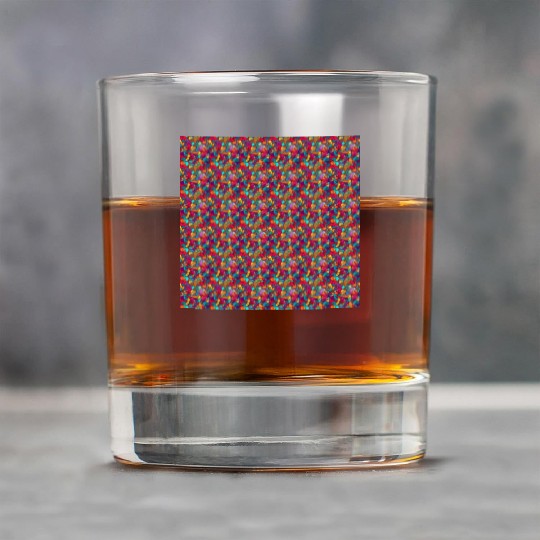 Stained glass pattern Rock Glasses